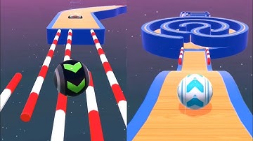 Sky Rolling Ball 3d Gameplay SpeedRun Max Level 212