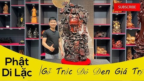 Phật Di Lặc - Gỗ Trắc Đỏ Đen Giá Trị 0789.336.318