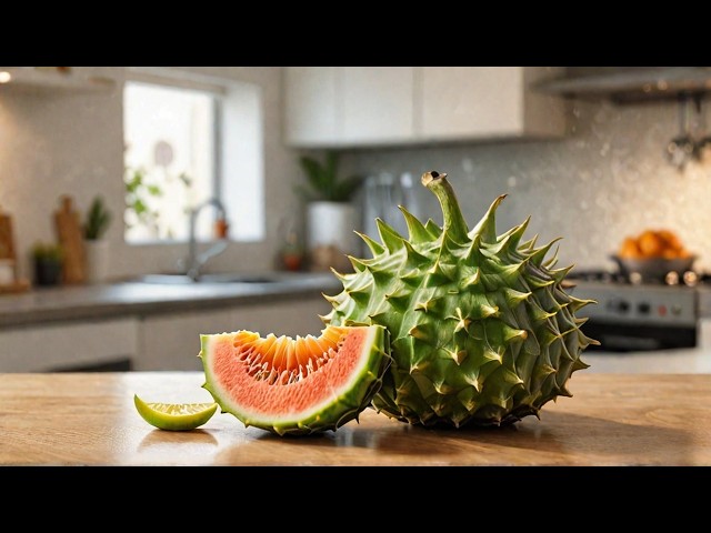 Cutting Open the Weirdest Melon Ever!