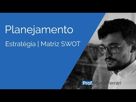 Planejamento - Estratégia - Matriz SWOT