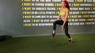 Lunge Clap Hop