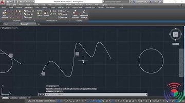 Autodesk AutoCAD: How to use Tangent, Smooth, Symmetric and Equal Constraint Command