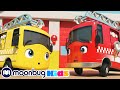 Buster the Hero Fire Truck Saves the Day | NEW | Go Buster | Nursery Rhymes & Kids Songs