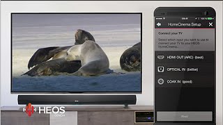 HEOS How To... Setup the HEOS HomeCinema using Digital Optical/Coaxial