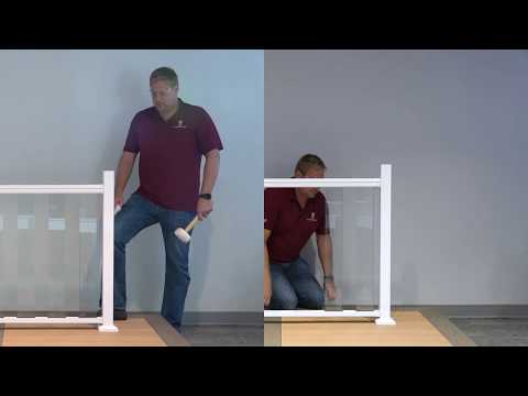 How to Install RDI Avalon Aluminum Glass Rail