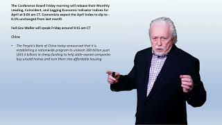 No Major US Data Due out Today...Ira’s Morning Flash Video for 5 17 2024