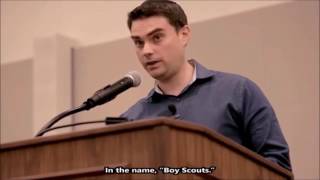 Ben Shapiro on being a biological boy to be a Boy Scout - BOOM!!!