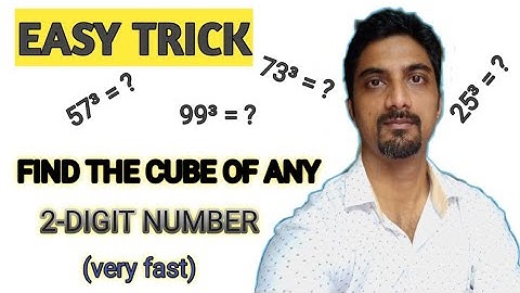 Easy Trick | Find The Cube Of Any 2-Digit Number | Column Method | By Learn with DKS