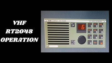 VHF RT2048 OPERATION, GMDSS PRACTICAL