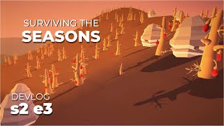 How your creations will survive winter (evolution sim devlog 2-3)