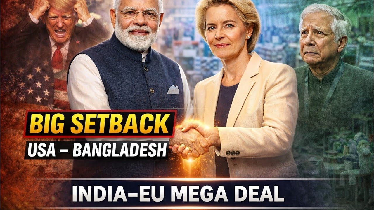 India-EU Trade Deal: Why the USA and Bangladesh are Worried 
