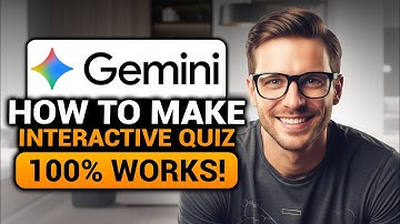 How To Make Interactive Quiz On Gemini (FAST & EASY) | 100% WORKS! | Gemini Interactive Quiz