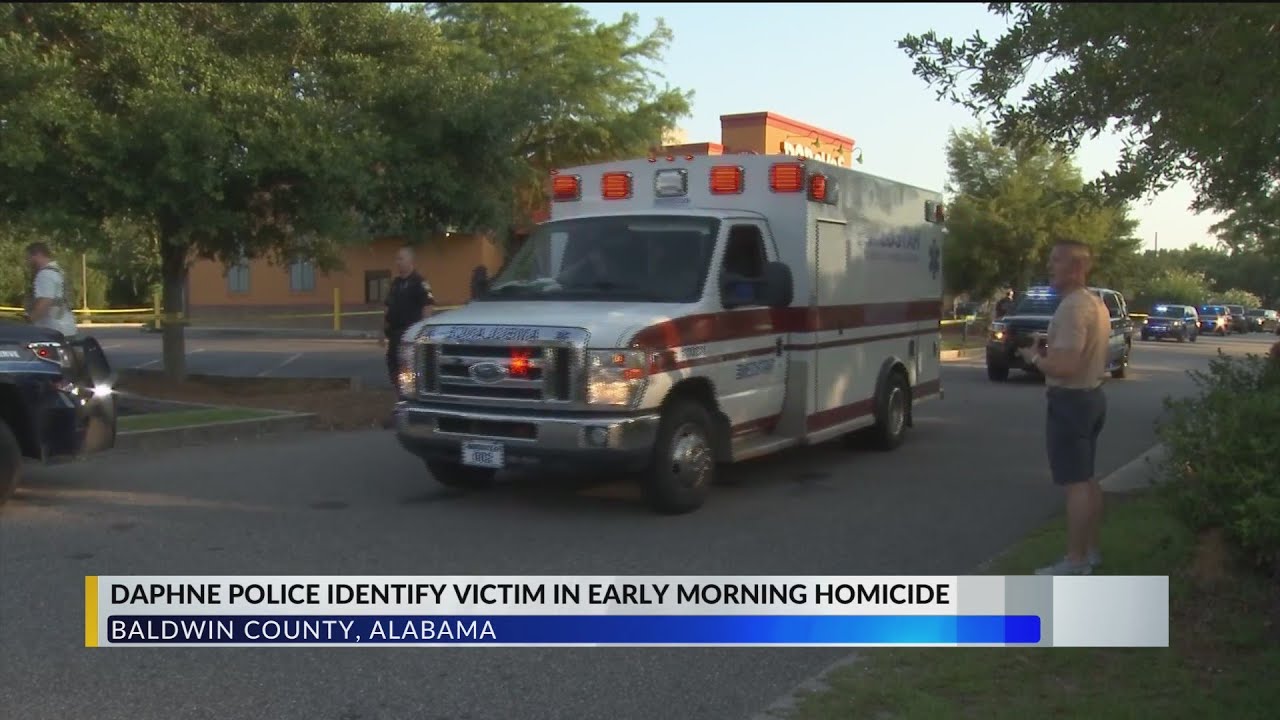 Daphne Police identify victim in early morning deadly shooting - YouTube
