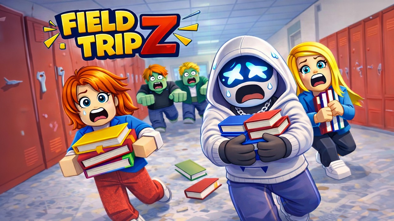 ESCAPING Field Trip Z in Roblox… Can We Survive?