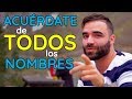 CÓMO MEMORIZAR TODOS LOS NOMBRES DE LAS PERSONAS