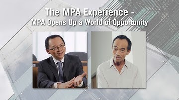 The MPA Experience – MPA Opens Up a World of Opportunity