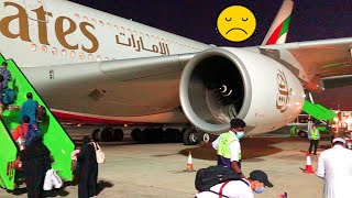Hard Landing Emirates A380 At Dubai Intl Flight: Jeddah-Dubai EK2804