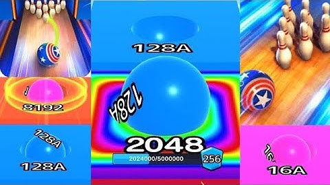 2048 | ball run 2048 ball run Infinity BallRun 2048 vs Bowling Crew (iOS Gameplay Walkthrough)