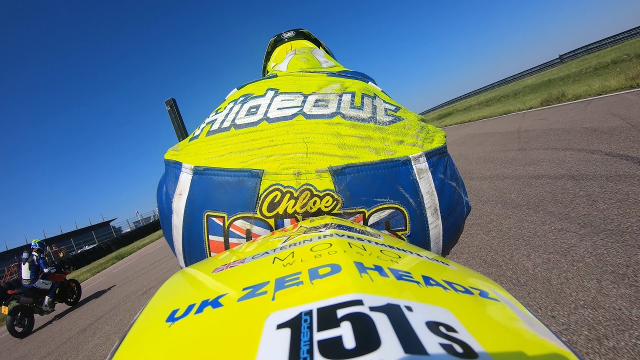 Chloe Jones Racing at Rockingham - YouTube