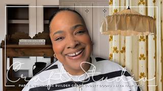 Designing My Craft Studio (Part 3) | Upgrading Builder Grade Closet Doors + IKEA IVAR Hack | DIY