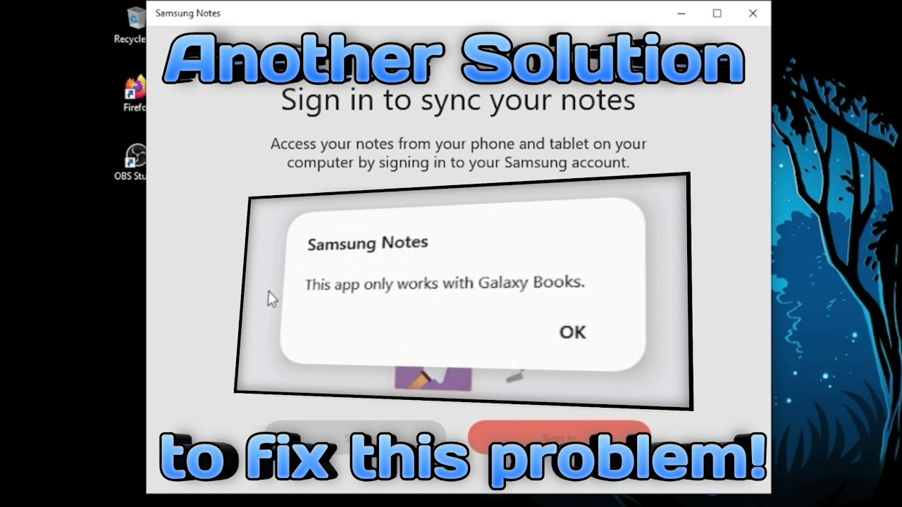 Como instalar o Samsung Notes em qualquer computador Windows