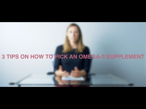 Video: Enkla sätt att ta Omega 3: 8 -steg (med bilder)