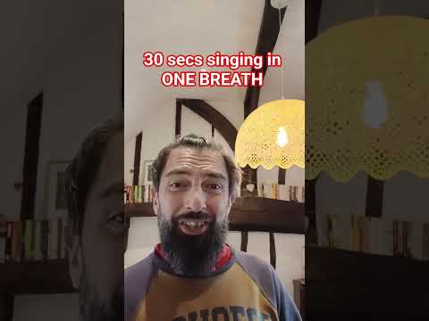 30 seconds singing in ONE BREATH - Easy On Me by Adele