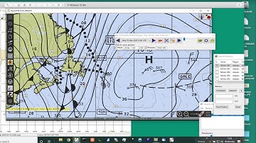 Surface wind from isobars