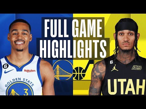 WARRIORS At JAZZ NBA FULL GAME HIGHLIGHTS December 7 2022