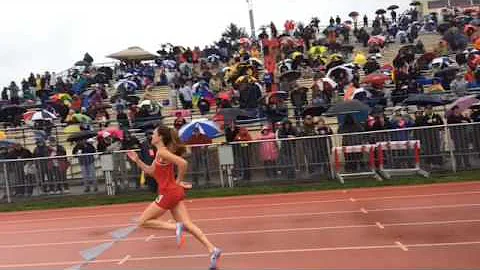 Reagan Hess wins District 3 Class 2A 100