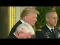 President Trump Awards Medal of Honor