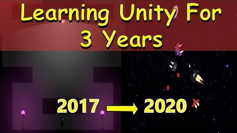 3 Years of Learning Game Development in Unity (Projects, Progress & Results)