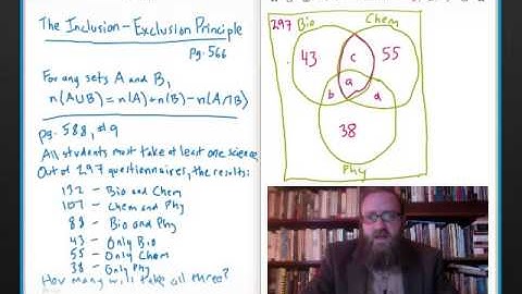 Combinatorics: Venn Diagrams and the Inclusion-Exclusion Principle