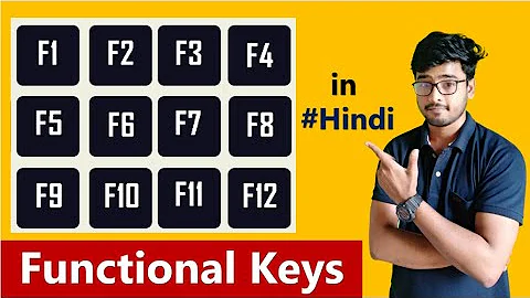 Functional Keys Keyboard || F1 | F2 | F3 | F4 | F5 | F6 | F7 | F8 | F9 | F10 | F11 | F12 || [Hindi]