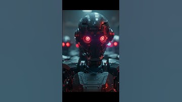AI ROBOTS. A DIGITAL WAR IS COMING. CINEMATIC CYBERPUNK SCI FI  #art #ai #art #animation