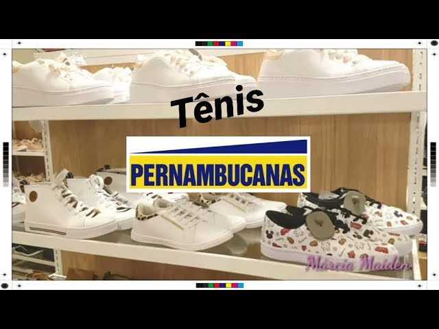 tenis pernambucanas