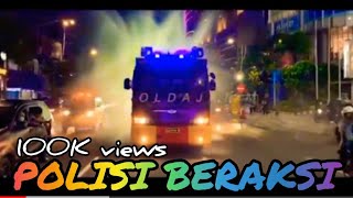 POLISI BERAKSI LIRIK REMIX DJ | YEL YEL BRIMOB | MOBIL AWC POLRI SEMPROT DISINFEKTAN