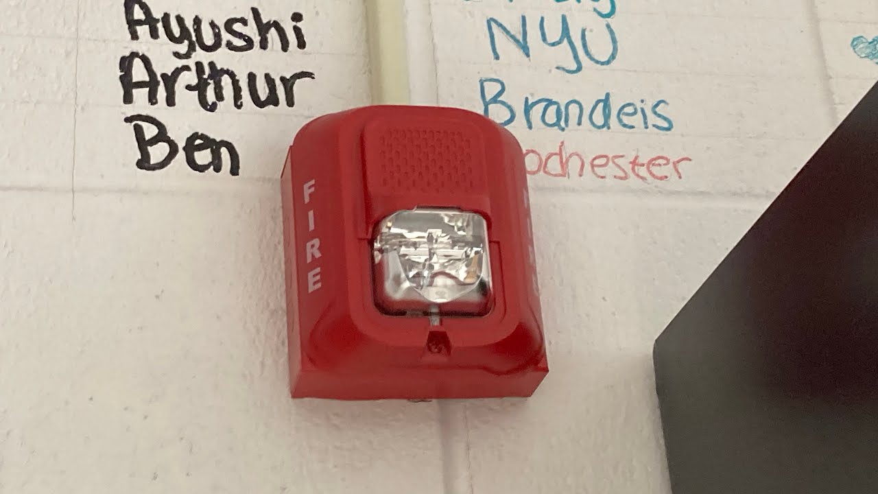 Fire Drill at school 3 YouTube