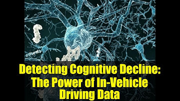 Detecting Cognitive Decline: The Power of In-Vehicle Driving Data