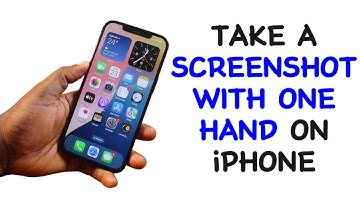 How to Take a Screenshot with One Hand on iPhone