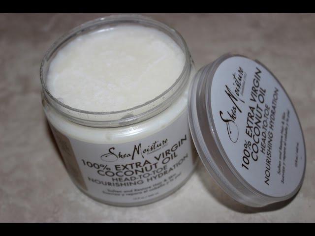 shea moisture extra virgin coconut oil for hair