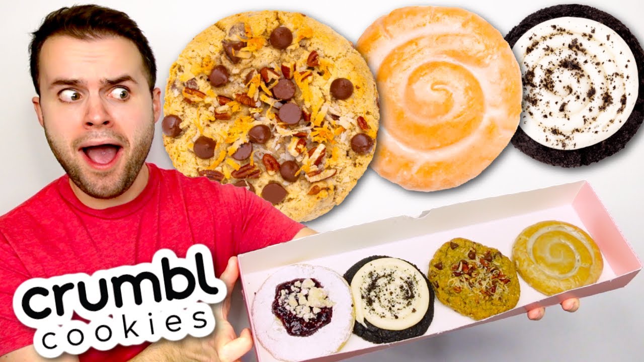 Crumbl Cookies just dropped 2 NEW FLAVORS! Cowboy Cookie + Raspberry