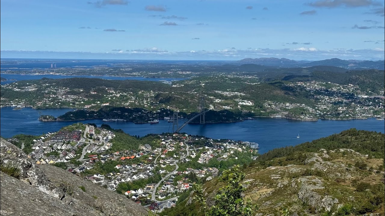 Hiking in Norway  Lyderhorn