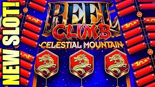★WINNING! NEW SLOT!★ REEL CLIMB CELESTIAL MOUNTAIN Slot Machine (Aristocrat Gaming)