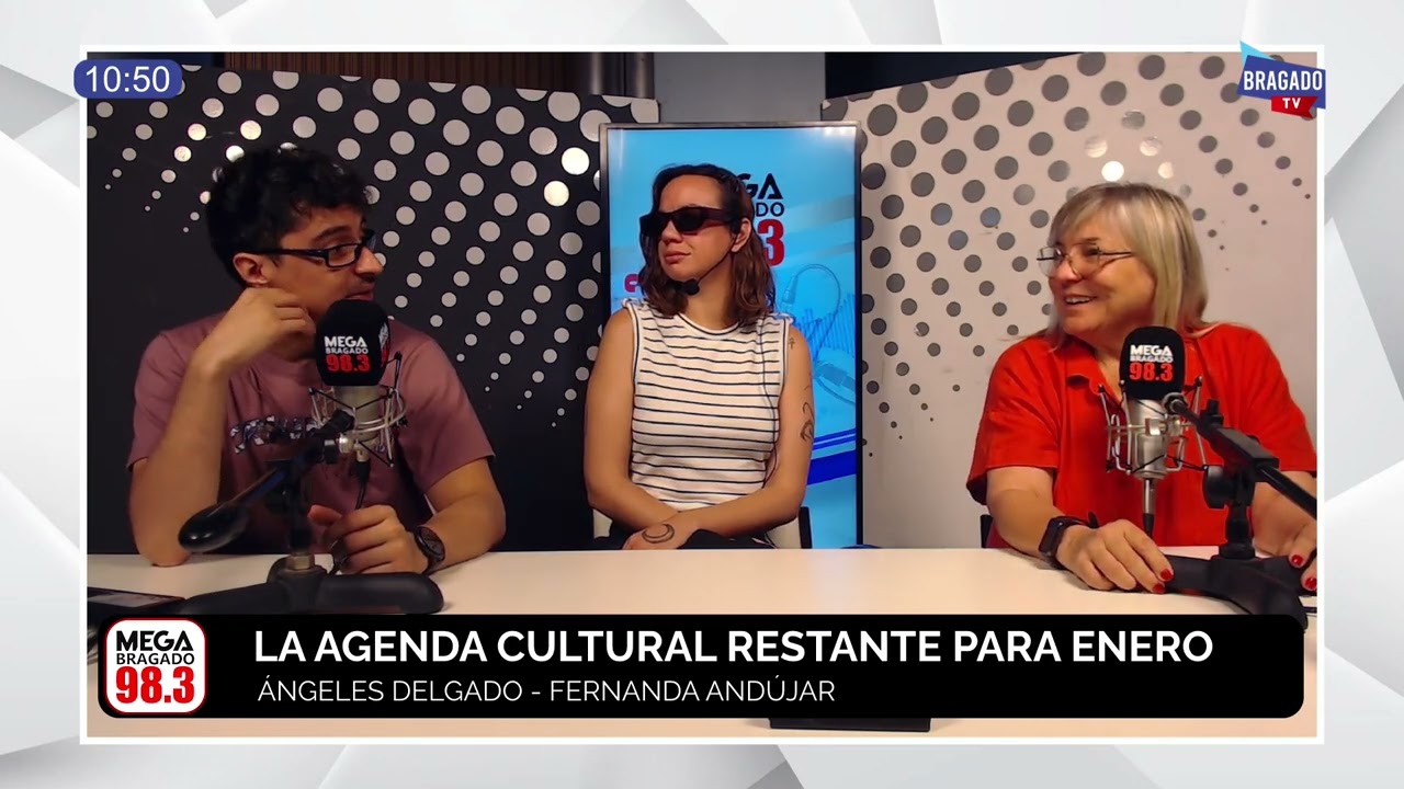 ÁNGELES DELGADO   FERNANDA ANDÚJAR - LA AGENDA CULTURAL RESTANTE PARA ENERO