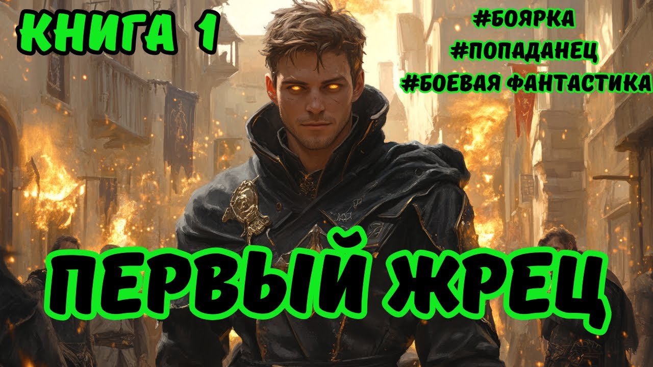 | Аудиокнига | ПЕРВЫЙ ЖРЕЦ | КНИГА 1 | БОЕВОЕ Фэнтези | ПОПАДАНЕЦ |  #аудиокниги #фэнтези #боевик