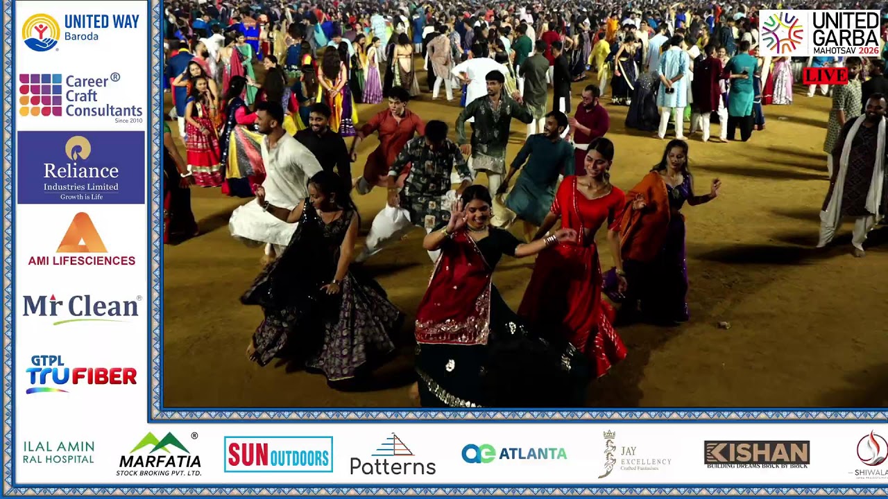 United Way Of Baroda - Garba Mahotsav 2026 By Atul Purohit - Day 4