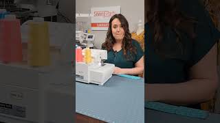 How to gather on a serger! #sergertips #sewingtips #sewingtutorials #serging