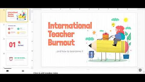 International Teacher Burnout video