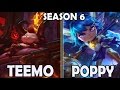 Best Teemo Korea vs Poppy TOP Ranked Challenger